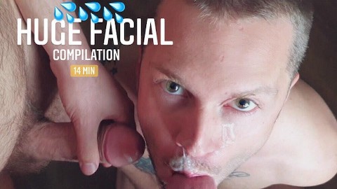 Huge facial cumshots compilation BIG DICKS