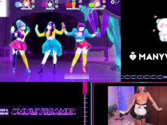 Topless just dance maid hentai
