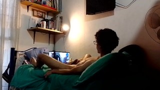My stepbrother caught me touching myself and filmed it
