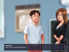 Summertime Saga -Professora da uma sentada no meu pau pt.80