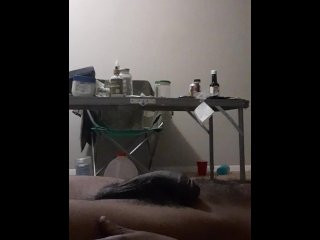 solo male, vertical video, hj, thick