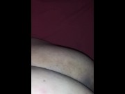 Preview 1 of Late night creampie I lick her ass to keep her wet then fill her up with a massive load