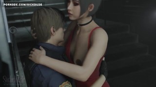 Ada And Leon Riding The Resident Evil Sick Dude