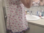 Preview 3 of Like a 1st time - Squirt x2 in bathroom