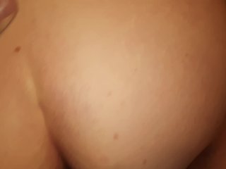 Quick Doggystyle Fuck with Hot Curvy PAWG - Cum on Her BigAss