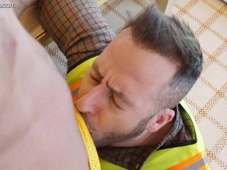 Service Tech Gets Distracted By His Hot Client's Big Dick