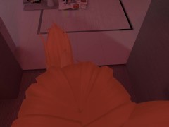 Your Trans Vtuber GF Gives You A Quick ASMR Blowjob POV - VR Erp