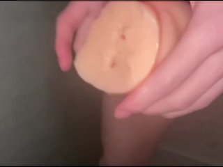 I got a lot of white stuff (japanaese boy ejaculated)【part1】 立ちながらシコシコ射精して、白いのいっぱい出した