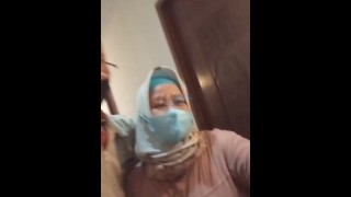 CONCEPTION AU Début DU RAMADHAN Putain De Hijab Indonésien Bbw MILF Femme Au Foyer Propriétaire Courtier Médiateur