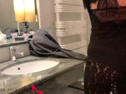 Preview 1 of my private secretary in lace dress fucked after romantic dinner