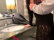 Preview 2 of my private secretary in lace dress fucked after romantic dinner