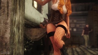 3D Porn 60 FPS Skyrim Porn Hentai POV The Nasty Harry Potter Meet Ginni The Sexy Sister