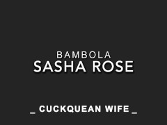 Video TWITTER @DevilsKos \ CUCKQUEAN WIFE BAMBOLA \ Wife looks at treason \ Sasha Rose Devils Kos