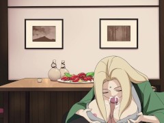 Naruto - Kunoichi Trainer - Naruto Between Tsunade Big Tits