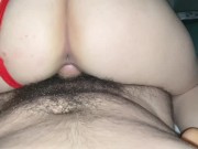 Preview 3 of Anal sex while the neighbor is in the next room. Left a lot of cum on her