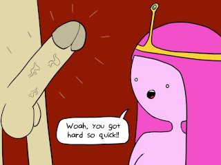 Princess Bubblegum Sucks Cock