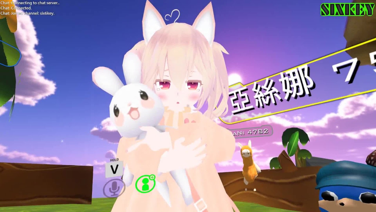 【SIXKEY】VRChat 和奇怪的老鼠聊天 28【日本語】変なネズミ一緒に交流して
