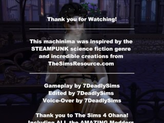 Hubby Watches Slutty Wife Fuck_Her Friends - Cuck - Moaning Orgasms - STEAMPUNK - SIMS 4 Roleplay