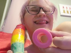 Amy Gets Split in Half!