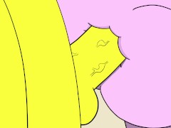Princess Bubblegum Fucked in the Ass by a Banana Guard