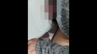 No-Hands Chair Masturbation From Above, Perineal Masturbation, Rubbing And Ejaculation