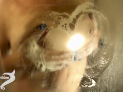 Naughty Big Butt With Huge Tits Taking a Shower! PAWG 4K!