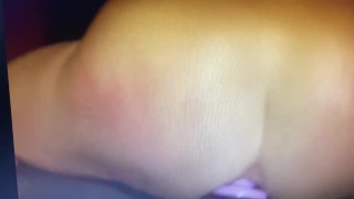 Watch me fuck my self dp and a cumshot on my ass 💦
