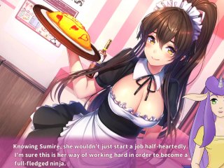 butt, anime, porn game, maid