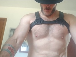 POV of a Cowboy Daddy Fucking his Man, Full Video on JUSTFOR.FANS/PJANDTHEBEAR