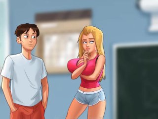 college, porn game, mom, mother