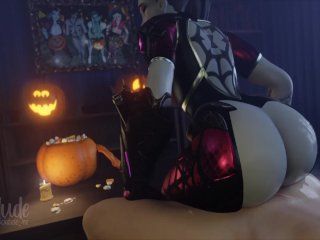 Halloween_Widowmaker Spider Riding_[Overwatch] -Sickdude