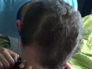 Scally boy fucked in double penetraiton by 2 tops boys with big cock