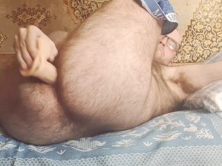 try not to cum, anal, solo male, handjob