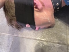 You 're Loser lick my boots and lick my snot off the floor