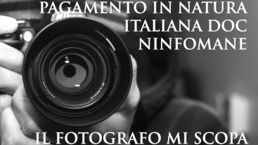 ITALIAN SLUT - Faccio la troia per non pagare lo shooting fotografico