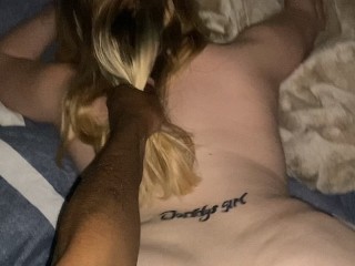 TINDER THOT SNOWBUNNY W/ “daddy’s Girl” Tattoo KNOWS HOW TO THROW THAT ASS BACK!