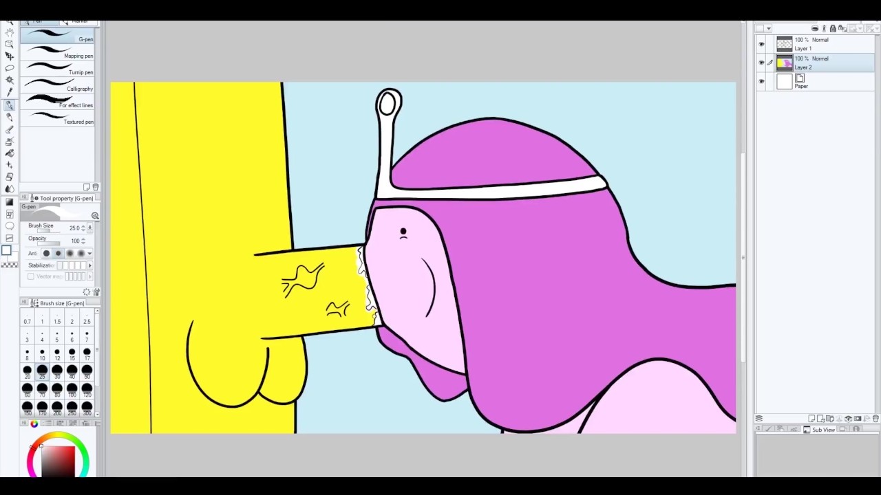 1280px x 720px - Drawing Adventure Time Porn - Princess Bubblegum Threesome with Starchy and  Banana Guard (Speed-Art) - Pornhub.com