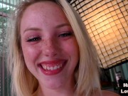 Preview 6 of Petite pov girlfriend tugs after joi in erotic couple