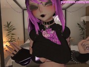 Preview 3 of Slutty Girl swallows your cum but is actually a Futa and fucks you instead - VRchat erp - Preview
