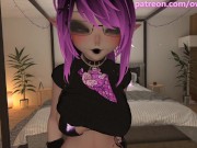 Preview 4 of Slutty Girl swallows your cum but is actually a Futa and fucks you instead - VRchat erp - Preview