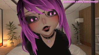 Slutty Girl swallows your cum but is actually a Futa and fucks you instead - VRchat erp - Preview