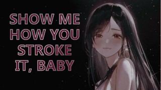  Domme Girlfriend Tells You How To Stroke For Her | JOI ASMR