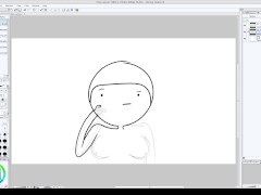 Drawing Adventure Time Porn - Princess Bubblegum Bukkake (Speed-Paint) - Screenshot 1 of 16 - Adventure Time