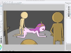 Drawing Adventure Time Porn - Princess Bubblegum Bukkake (Speed-Paint)