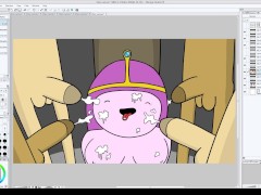 Drawing Adventure Time Porn - Princess Bubblegum Bukkake (Speed-Paint) - Screenshot 14 of 16 - Bukkake