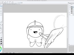 Drawing Adventure Time Porn - Princess Bubblegum Bukkake (Speed-Paint) - Screenshot 7 of 16 - Princess Bubblegum