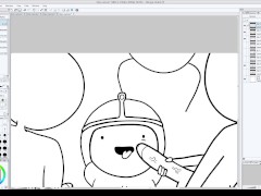 Drawing Adventure Time Porn - Princess Bubblegum Bukkake (Speed-Paint) - Screenshot 8 of 16 - Blowjob