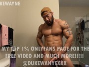 Preview 4 of DILF OILS his BIG COCK then shoots a MASSIVE load