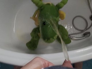 Green dragon Peeing#1