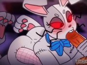 Preview 4 of Vanny Cute Furry Bunny Blowjob & Fuck Pussy - FNAF Security Breach